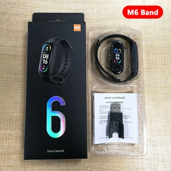 M6 Smart Watch Mehed Naised Smart Band Bluetooth Smartwatch Südame Löögisageduse Fitness Jälgimise Sport Käevõru Apple Xiaomi Android Uus
