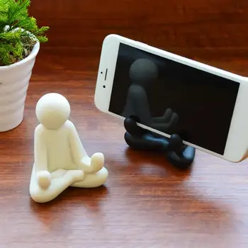 Vaik Telefon Seista Home Decor Meditatsiooni Kujukeste Mobiiltelefoni Omanik Kook Auto Desk Decor Kollektsiooni Laste Mänguasjad