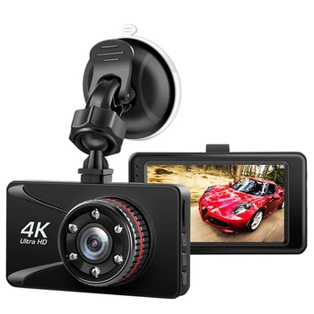 Full HD 1080P 3-Tolline Sõidu Recorder DVR Kriips Kaamera Cycle Salvestamise Öise Nägemise lainurk Dashcam Video Registripidaja