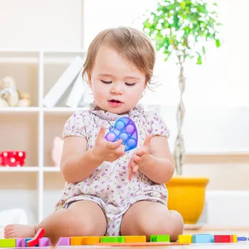Lihtne Fidget Meele Mänguasja Komplekt Autism Ärevus Relief Mini Stress Relief Office Mänguasi Autistlike Laste Täiskasvanud Puhkus Mänguasi Võti Ringc