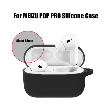 Silikoon Kate Shell Anti-sügisel Kõrvaklappide puhul-MEIZU -POP PRO TWS