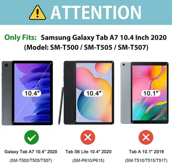 Samsung Galaxy Tab A7 2020 10.4 SM-T500 T505 Juhul Magnet Kokkuklapitavad Smart Cover Funda Para Tahvelarvuti Samsung Tab A7