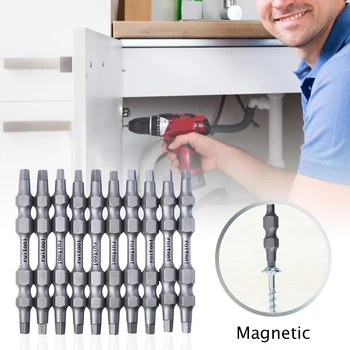 Magnet Topelt Square Peaga Kruvikeeraja Otsikud, Elektrilised Kruvikeerajaga Puuriterad Kruvikeeraja Otsa Omaniku Käsi Tööriist