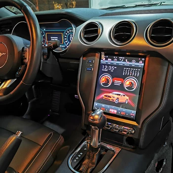 ZJCGO Auto Multimeedia Mängija, Stereo GPS DVD-raadionavigatsioon Android Ekraani Süsteemi Ford Mustang S550 2016 2017 2018 2019