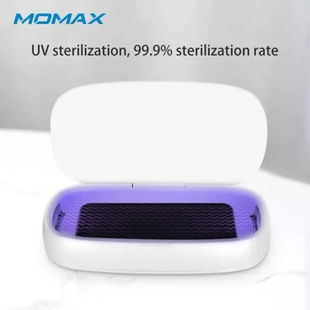 Momax juhtmeta laadija UV desinfitseerimist box mini väike 10W kiire tasuta Apple 11promax Huawei mobiiltelefon Android universal