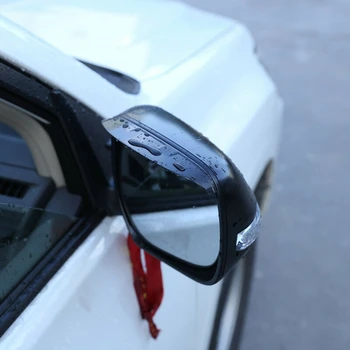 2tk ABS Rearview Mirror Dekoratiivsed Vihma Kulmu vihmakate Toyota Land Cruiser Prado FJ150 150 2010-2018 Auto Osad