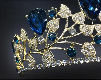 Princess Tiara 2021 Uus Mood Bridal Crown Ehted Barokk Vee Diamond Tiara Euroopa Kuum Stiilis Pulmapidu Accessiories