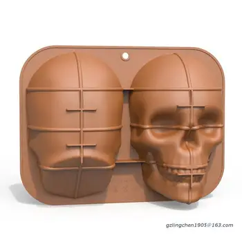 P8DE Bakeware Biskviit Hallituse 3D Cartoon Vajutage Küpsetamine Nõud Halloween Tervislik Kingitus