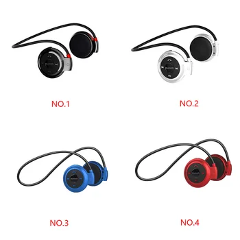 Sport Traadita Bluetooth-Kõrvaklapid Stereo Kõrvaklapid Mp3-Pleier Peakomplekt Kuular Micro SD Kaardi Pesa-Vabad Mic