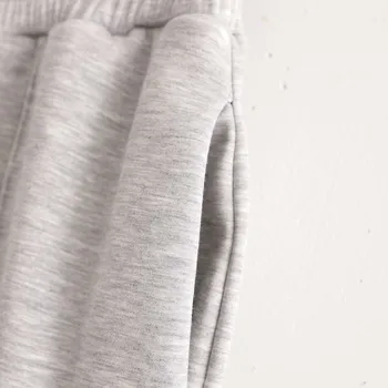 Vogue Juhuslik Naine Gary Lahti Puuvillased Paksud Püksid Ja Mõõna Kevade Mood Daamid Elastne Vöökoht Pant Tüdrukud Pehme Spordi Püksid