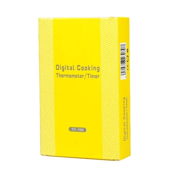 Köök Toidu Termomeeter Grill-liha Termomeeter BBQ Taimer, Roostevabast Terasest Sond Leibkonna Termomeeter