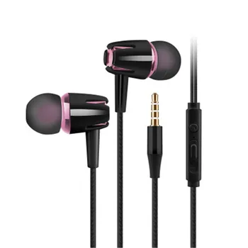 Kõrvaklapid Subwoofer 3,5 mm-Kõrva Müra Isoleerivad Reguleeritav Helitugevus Mikrofoni Käed-vabad Kõne Android Nutitelefonid, Tabletid