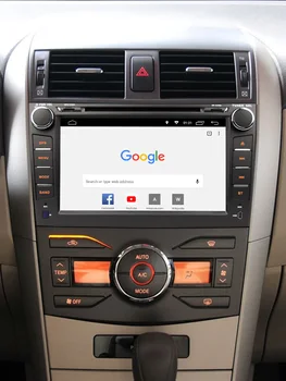 Eunavi 2 din Android 10 TDA7851 auto dvd multimeedia Toyota Corolla 2007 2008 2009 2010 2011 GPS stereo raadio PC puutetundliku ekraani