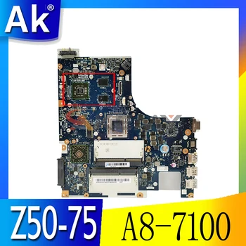 Uus NM-A291 Emaplaadi Lenovo Z50-75 G50-75M G50-75 G50-75M Sülearvuti emaplaadi ACLU7/ACLU8 ( A8-7100 CPU + 2GB GPU ）