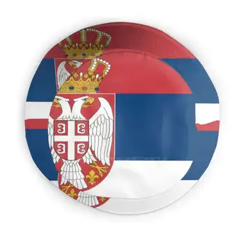 Serbia Lipp T - Särk - Serbia Vabariigis Jalgpalli Sport Meeskonna Toetaja Telefoni Kate Kleebis Suletekk, Mustri Disain Trükitud Reisi