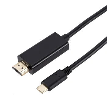 1,8 M USB-C C-Tüüpi USB-3.1-HDMI-ühilduvate 4k 2k HDTV Kaabel Sülearvuti & Chrombook XPS13