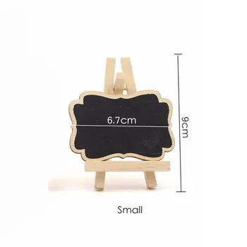 Sulg väikese tahvli Neutraalne puit materjali laste mänguasi Laste haridus väikese tahvli mänguasi 10tk