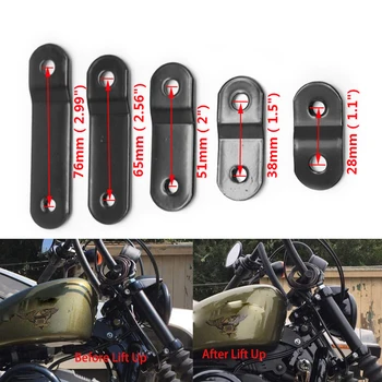 Näiteks Harley Sportster Dyna Raud XL 883 1200 48 72 Universaalne Mootorratta accessries Metallist Tõsta Tank, Lift, Muudetud Ärkajatele w/bolt