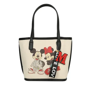 Disney cartoon Miki käekott uus väike kott shopping bag, käekott lady õlakott, Minnie käekott sünnipäeva kingitused