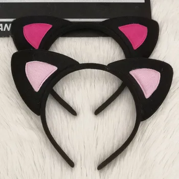 Ilus Maskeraad Halloween Kassi Loomade Kõrvad Cosplay Rekvisiitide Anime Kostüüm Pool Peakatet Peapael Anime
