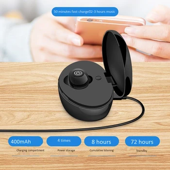 Nähtamatu Käsi Vaba Nutikas Käevõru Bluetooth Kõrvaklapid 3D-Stereo-Mini Kuular Mängude Sport In-Ear Headset