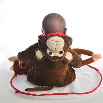 Pehme lapiga Keha Uuestisündinud Beebi Nukk on 46 cm Tõetruu ahv silikoon Baby doll Uuestisündinud Realistlik Lapsi Nukud Lastele Xmas parim Kingitus
