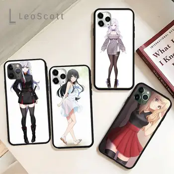Tüdruk seksikas anime multikas Telefon Case for iPhone 11 12 pro XS MAX 8 7 6 6S Pluss X 5S SE 2020 XR Pehmest silikoonist Kate Funda Kest