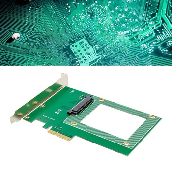 PCI-E Expansion Card PCI-E X4 2.5 Tolline NVME U. 2 SFF8639 Tahkes Olekus SSD kõvaketas Konverteerimise Kaardi SATA Kaabel