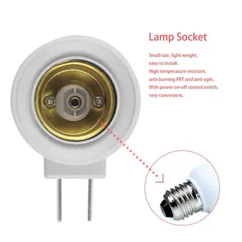 Seina Pistiku Tüüp Lamp Omanik Kruvi Suu E27 Plast Sokkel Lambi Pesa Pesa Konverteri Adapter Bulb Socket Pikendamine
