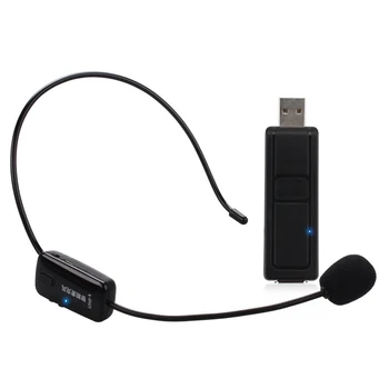 UHF Traadita Mikrofon Etapp Traadita Peakomplekt Mikrofoni Süsteem Valjuhääldi Õpetamise Kohtumine Juhend Etapp Karaoke