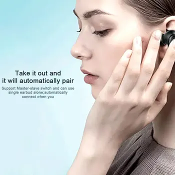 Uus Kuum TWS Traadita Bluetooth-5.0 Kõrvaklappide Mini Stereo Sport Veekindel Müra Tühistamises Kõrvaklapid Jaoks Xiaomi Telefon HuaWei