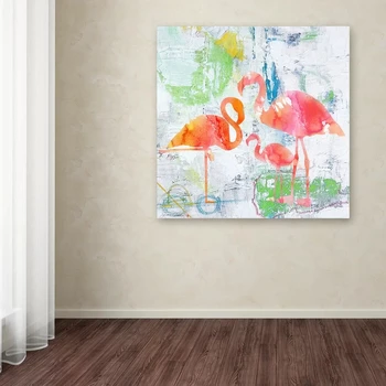 Modulaarne Hd Pildid Roosa Flamingo Loomade Pilte Home Decor Maalimislõuend Plakat Seina Ilus Kunst Elutuba Raamistik