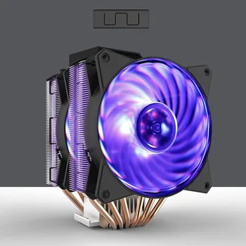 CPU Cooler RGB Double Jahutus Ventilaatori Müra Vähendamine Kõrge Efektiivsusega 6 Soojuse Toru JR Pakkumised
