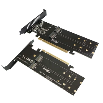 IHyper m.2 X16, ET 4X NVME PCIE3.0 GEN3 X16 4*NVME RAID KAART PCI-E VROC KAARDI RAID Hyper M. 2X16 M2X16 4X X4 NVME*RAID 4 Kaevandamine