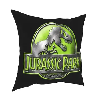 Jurassic Park Logo padjapüür Padi Padjapüür Diivan Dekoratiivne Padi kaane Polüester Home Decor