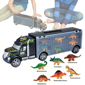 Auto Mänguasjad Poistele Plastikust Interaktiivne Auto Mänguasjad Lastele Diecast Dinosaurus Autod Veoauto Mänguasi, Transport Sõiduki Kids Sünnipäeva Kingitus
