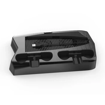 Ventilaatori Konsool Indikaator 3 USB-Porti Vertikaalne Dual Charger Stand Jaama Omanik PS5 Laadija koos Mängu Omanik