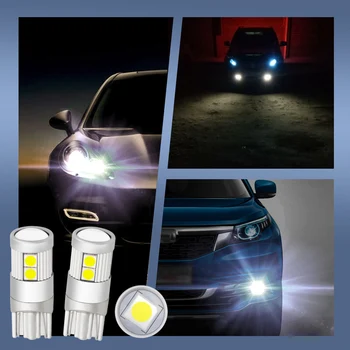 2tk T10 9SMD Auto Salongi LED Tuled Säravad numbrimärgi LED-Lampide Asendamine Sibulad F-Parim