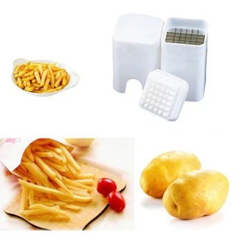 Taimsed kartuli slicer lihtne kasutada terav ja lihtne puhastada friikartulid tegemise kartul kuubikuteks leibkonna köök tööriistad
