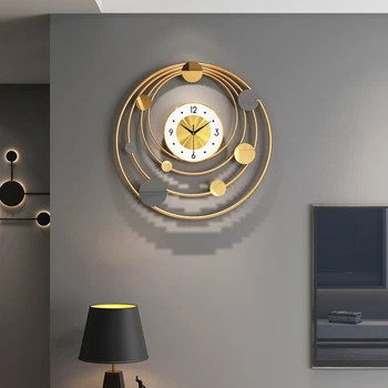 Põhjamaade Disain Kella Mood Luksus Loovust Kaasaegse Kunsti Kella elutuba Minimalistlik Reloj Viilutatud Home Decor BC50BGZ