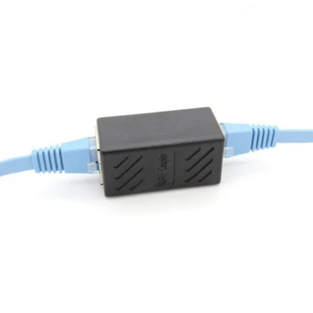 Kõrge Kvaliteediga 1TK Naine, et Naine Võrgu Pistik Adapter, LAN RJ45 Ethernet-Kaabli Pikendus Converter Koppel Extender