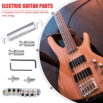 LP Electric Guitar Sild Kitarri String Sadul Silla Tailpiece Seatud LP Electric Guitar Asendused Tarvikud