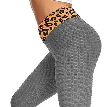 Leopard Printida Püksid Naistele Unikaalne Fitness Säärised Treening Sport Töötab Säärised Seksikas Push Up Jõusaal Kanda Elastne Slim Püksid P5