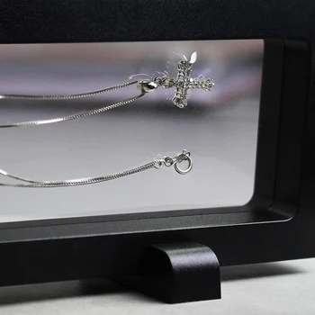 5-osaline Komplekt 3D vitriinid - Läbipaistev Plastik Ekraan Raamid, Ehted, Antiik, Münt, Medal ja Perekonna Reliikvia Displ