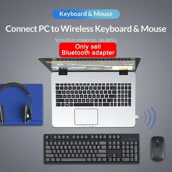 1tk Mini Wireless USB Bluetooth Dongle Adapter 5.0 Bluetooth Muusika, Audio-Vastuvõtja, Saatja ARVUTI Sülearvuti Kõlar Hiirt, Kuum