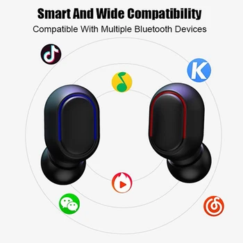 H10 Bluetooth Kõrvaklapid Redmi Airdots Traadita Earbuds 5.0 TWS Müra Tühistamises Kõrvaklapid Mic Xiaomi iPhone Huawei