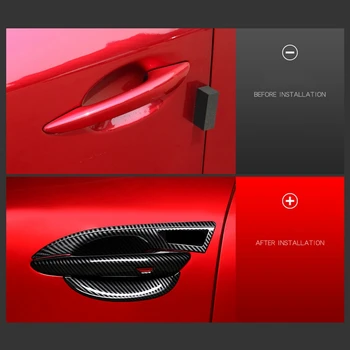 Näiteks Mazda Cx30 Cx-30 Cx 30 2019 2020 Auto Välimise Ukse Käepide Kauss Katta ukselingi Kate Sisekujundus Raami Decor Accesorios