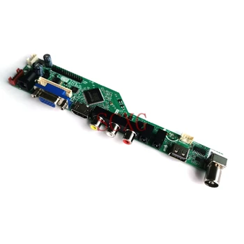 DIY KitLCD ekraani töötleja juhatuse HDMI-ühilduva USB-VGA-1024*768 1CCFL 20-Pin LVDS Sobib LP133X7/LP133X8/LP133X09 Analoog signaali