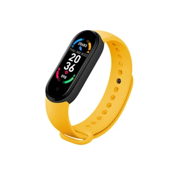 Mobiiltelefoni M6 Nutikas Käevõru Watch Fitness Tracker Südame Löögisageduse, vererõhu Monitor, Värviline Ekraan, Veekindel IP67 Wristban