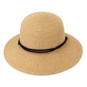 Trendyland Meeste -, Naiste-Vintage Bohemian Õlgedest Punutud Kübarad Reguleeritava Hatband Kalamees Mütsid päikesekaitse Varju Kate